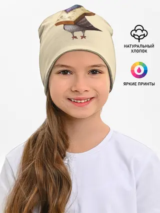 Детская шапка / Голубь и Хлебушек