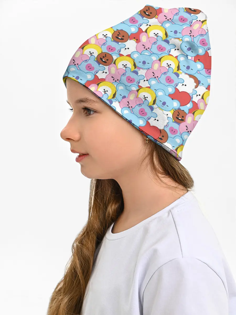 Детская шапка / BTS BT21 STICKERS