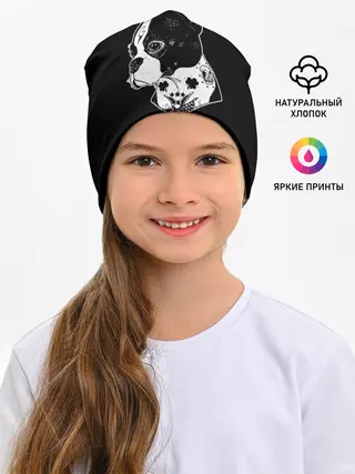 Детская шапка / Французский Бульдог