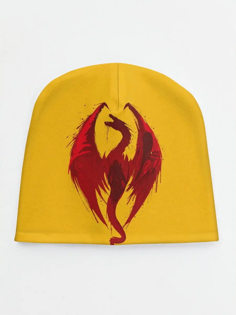 Детская шапка / Красный Дракон