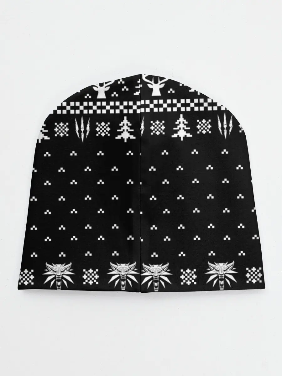 Детская шапка / ВЕДЬМАК НОВОГОДНИЙ