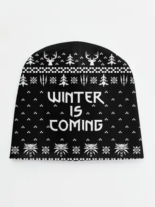 Детская шапка / ВЕДЬМАК НОВОГОДНИЙ