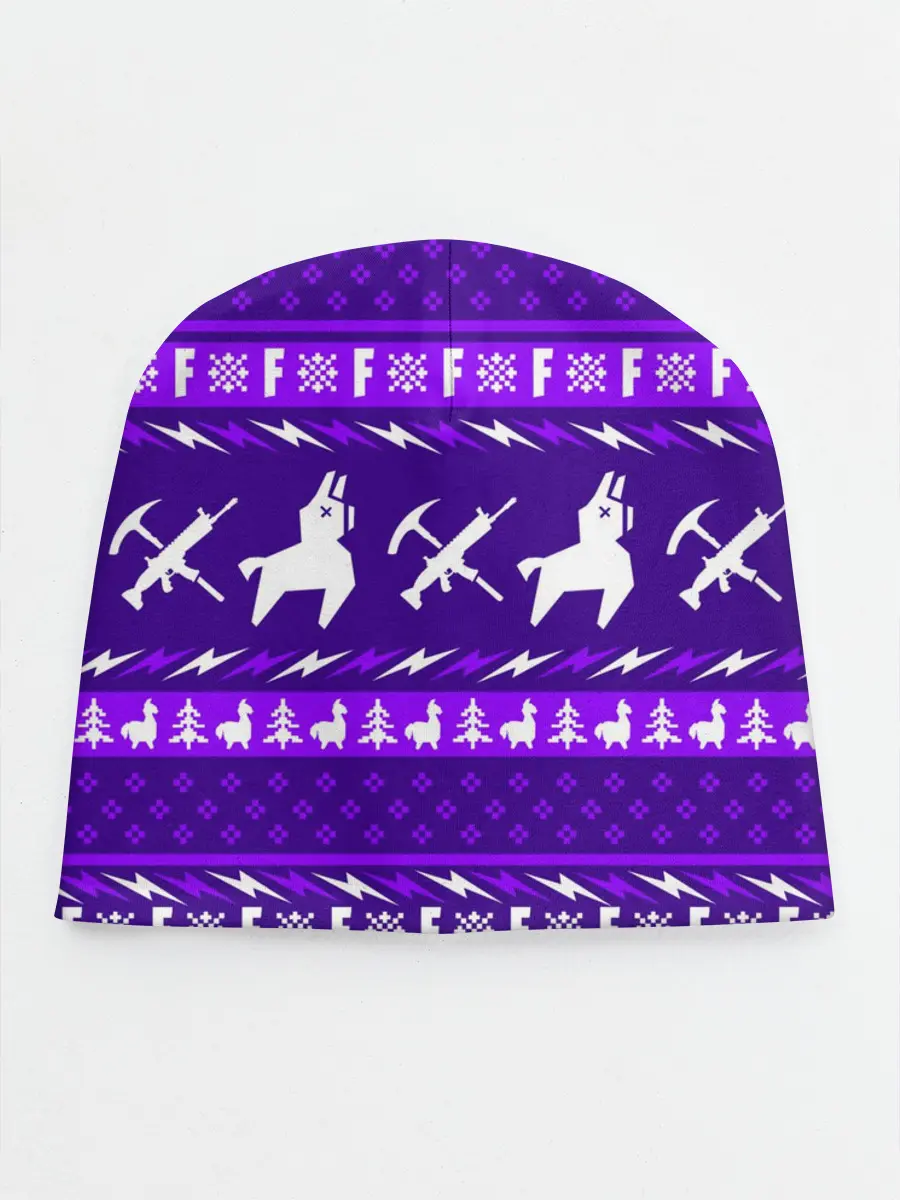 Детская шапка / FORTNITE НОВОГОДНИЙ
