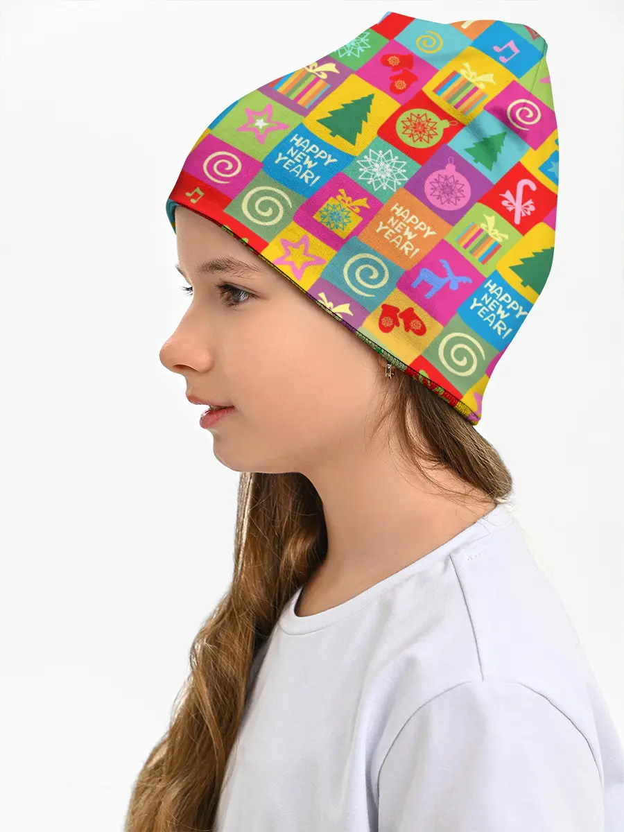 Детская шапка / Новогодний коллаж