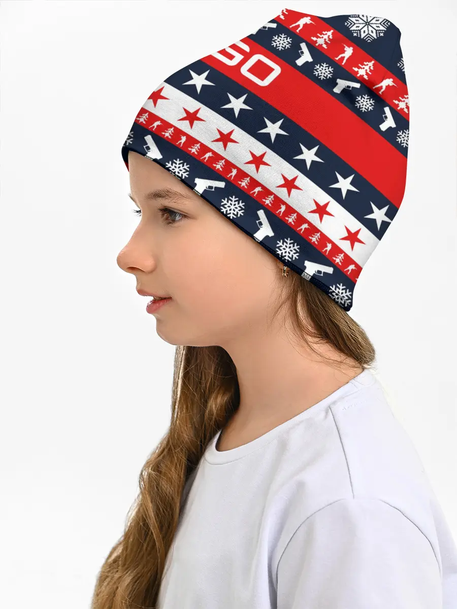 Детская шапка / CS GO НОВОГОДНИЙ