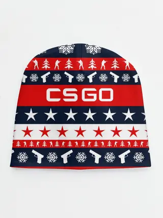 Детская шапка / CS GO НОВОГОДНИЙ