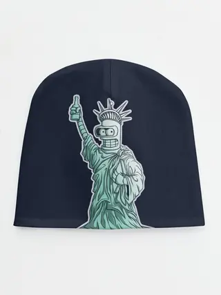 Детская шапка / Статуя Сомнительной Свободы