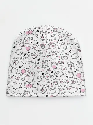 Детская шапка / Новогодние поросята