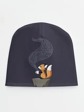Детская шапка / Coffee Fox