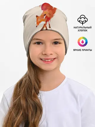 Детская шапка / Paint Fox