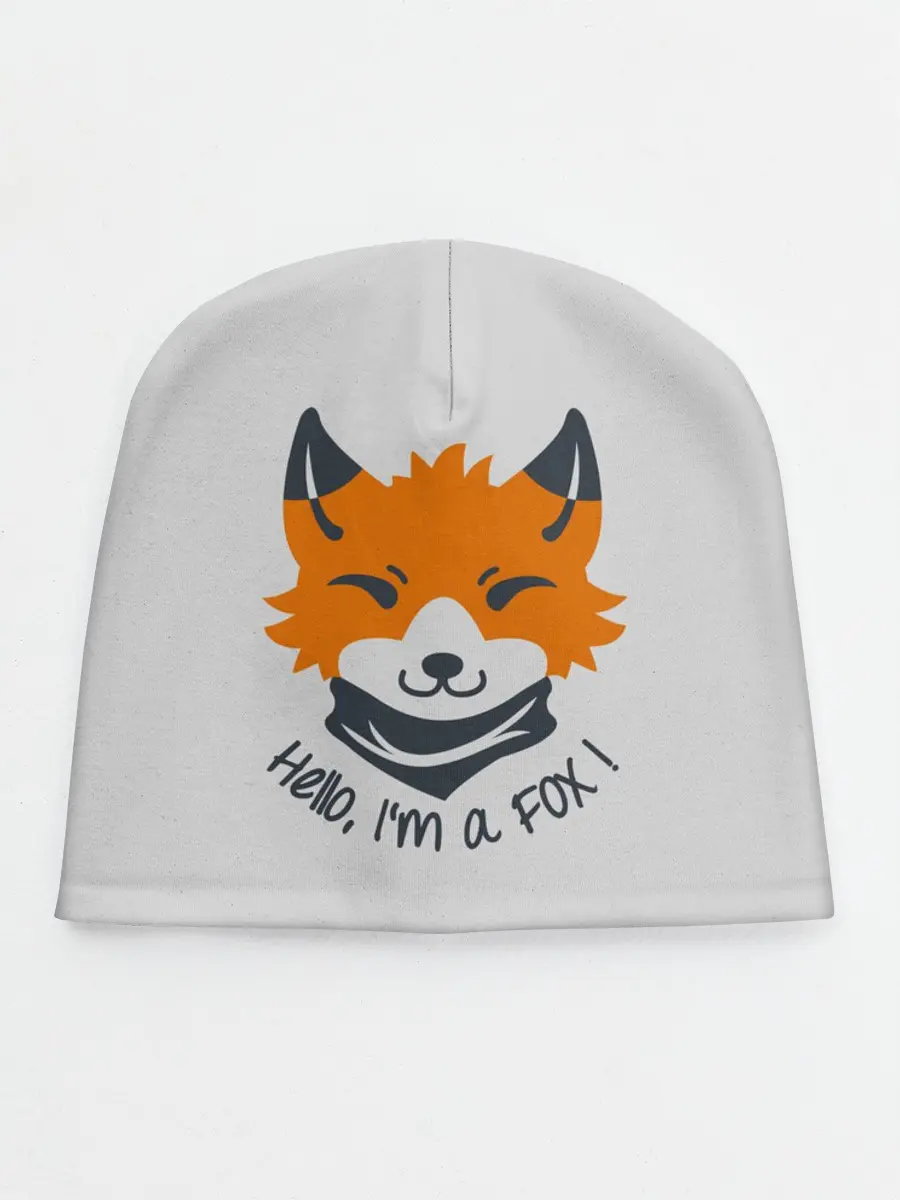 Детская шапка / Hello Fox