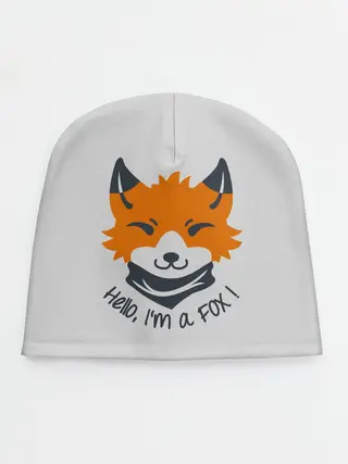 Детская шапка / Hello Fox