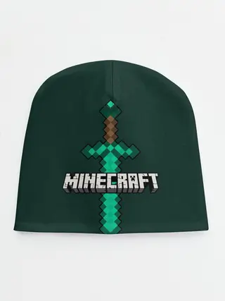 Детская шапка / Меч Minecraft