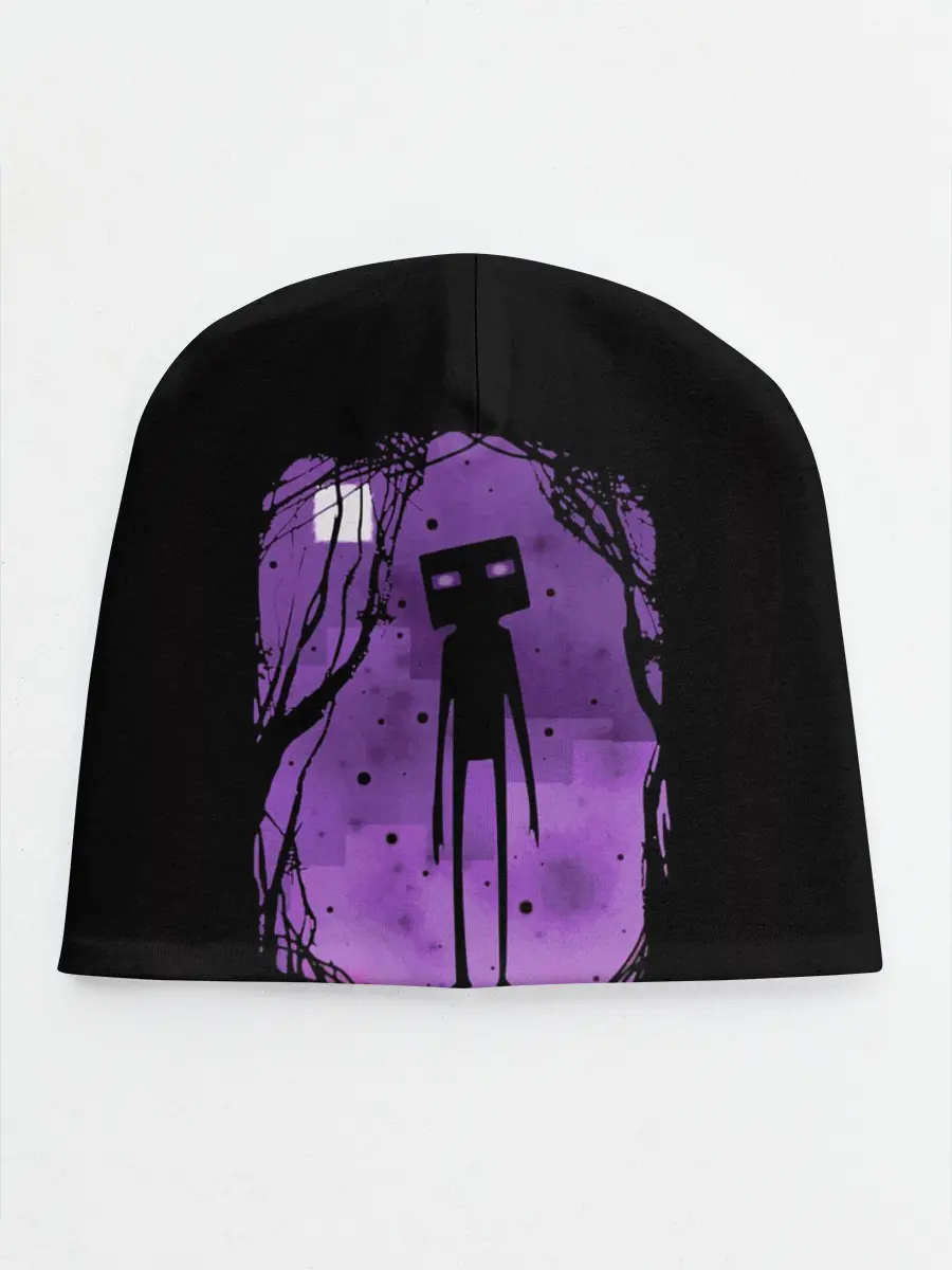 Детская шапка / Minecraft Эндермен