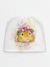 Детская шапка / Морская свинка акварелью