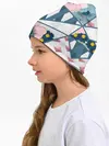 Детская шапка / Геометрия цветов