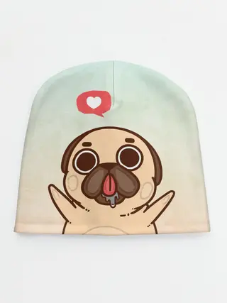 Детская шапка / Puglie Pug Like
