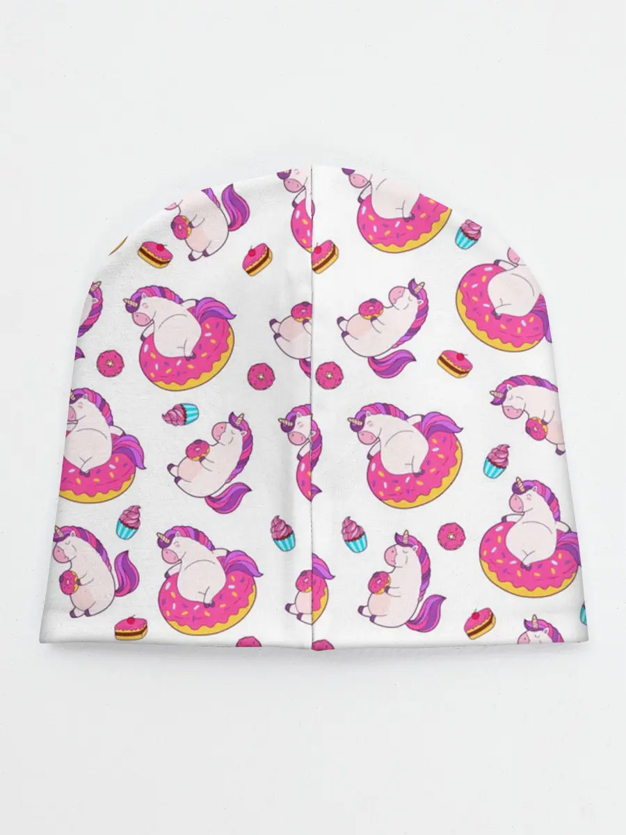 Детская шапка / Единорожки и вкусняшки