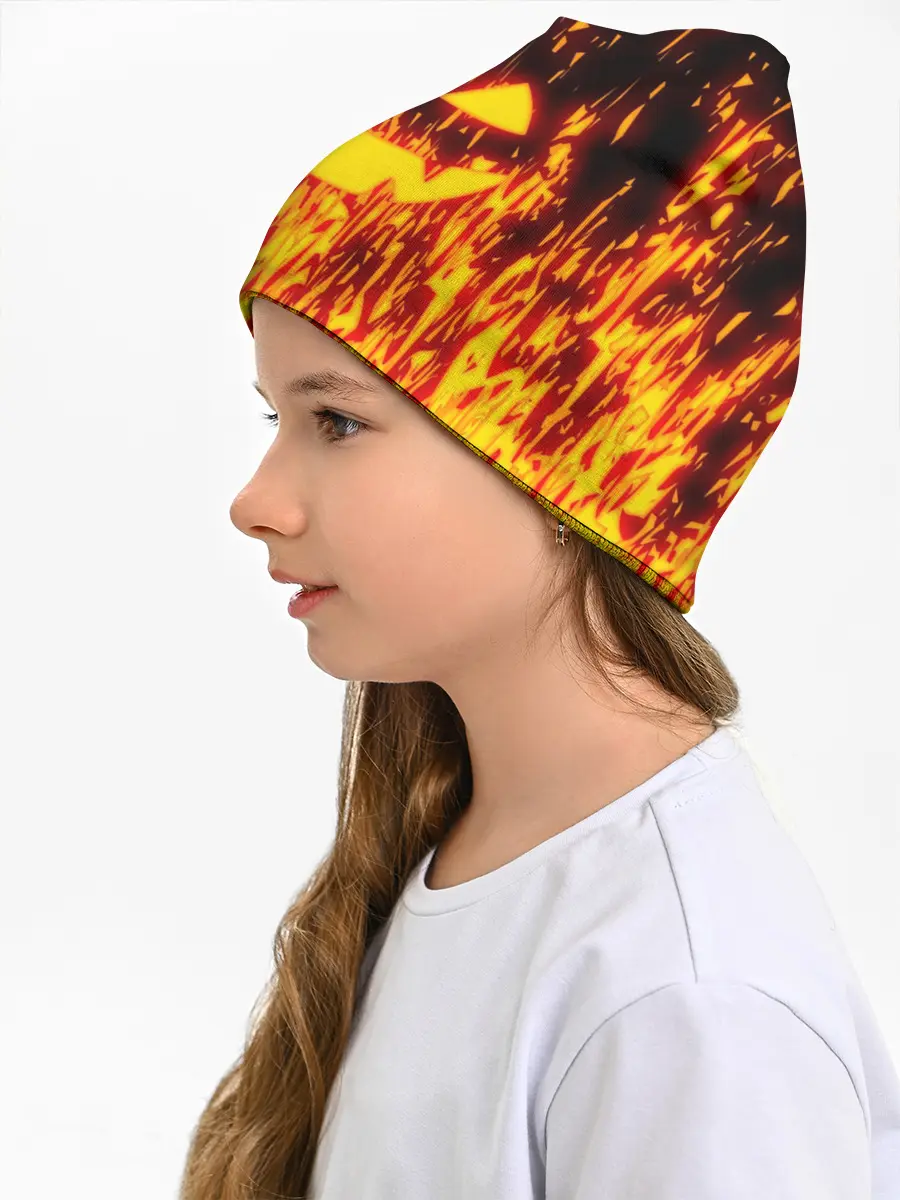 Детская шапка / FIRE PUMPKIN