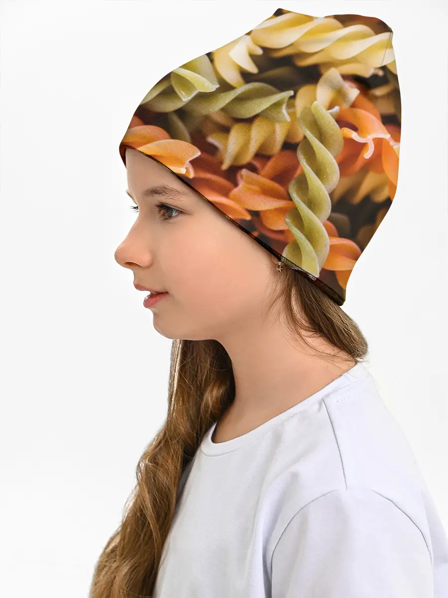 Детская шапка / Макароны Спиральки