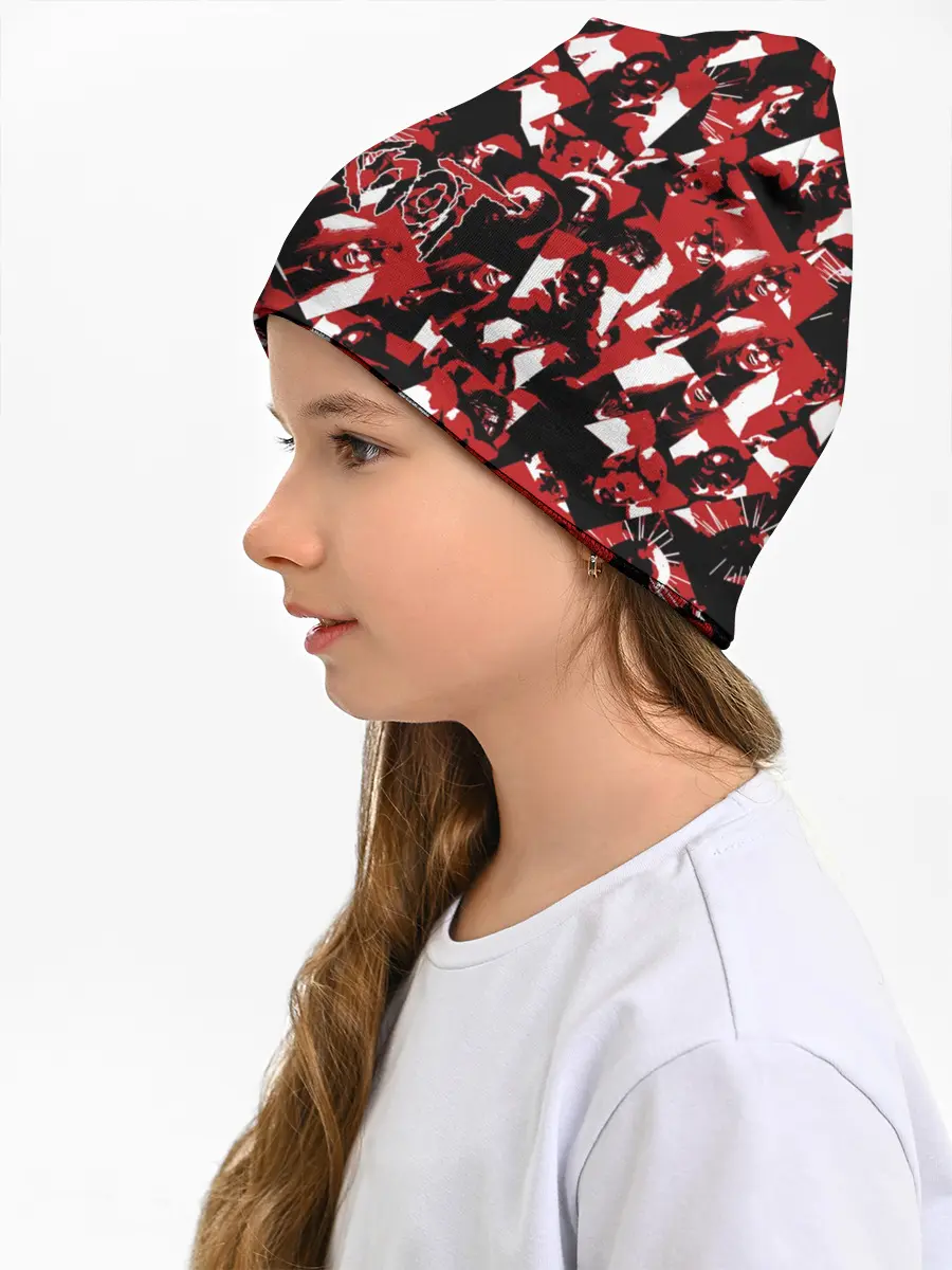 Детская шапка / SlipKnot камуфляж