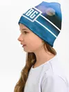 Детская шапка / PUBG light blue