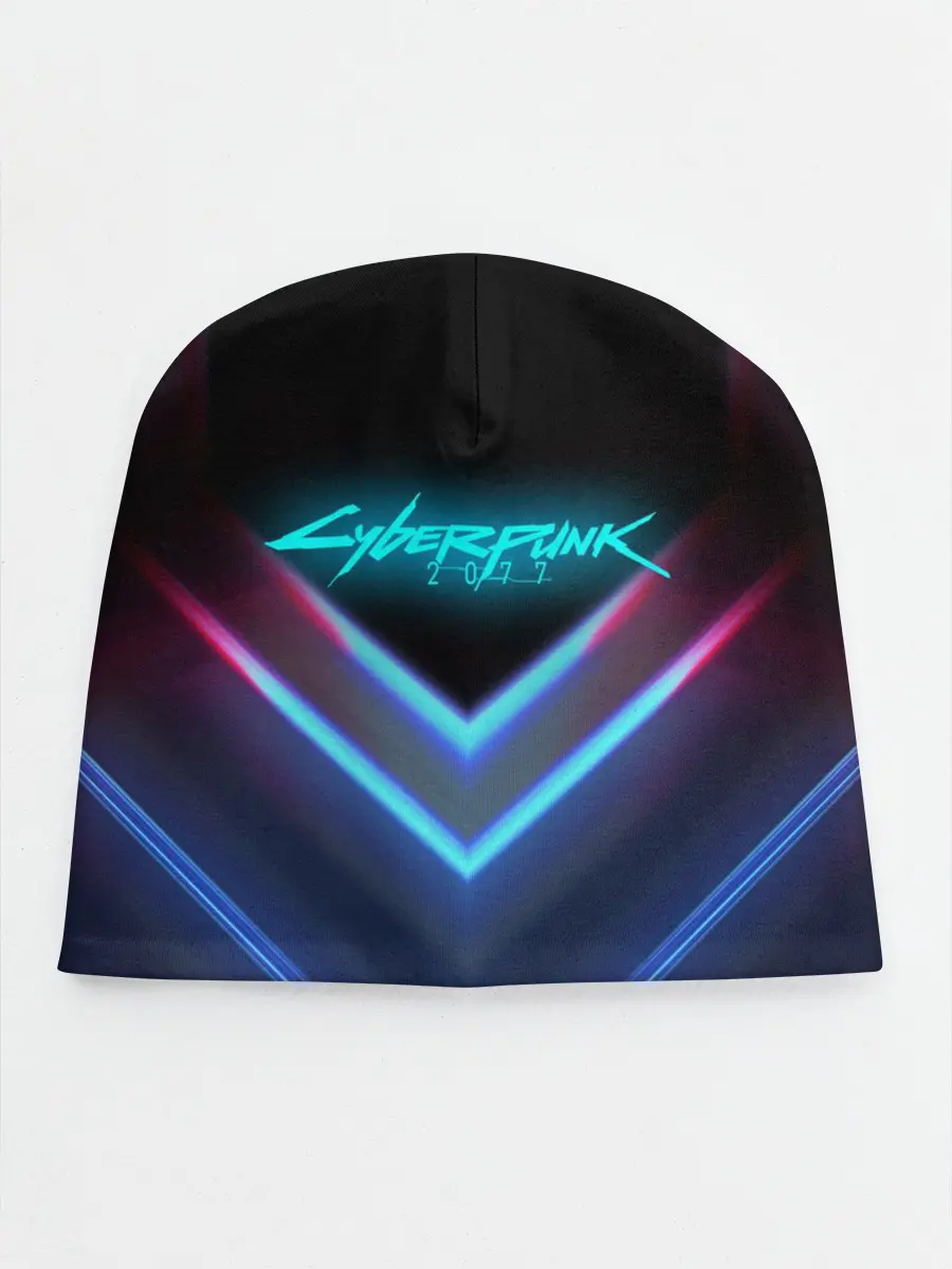Детская шапка / CYBERPUNK 2077 NEON | НЕОН