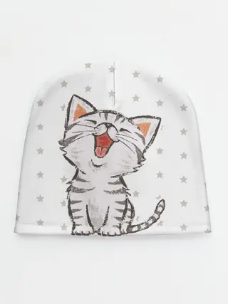 Детская шапка / Милейший Котик