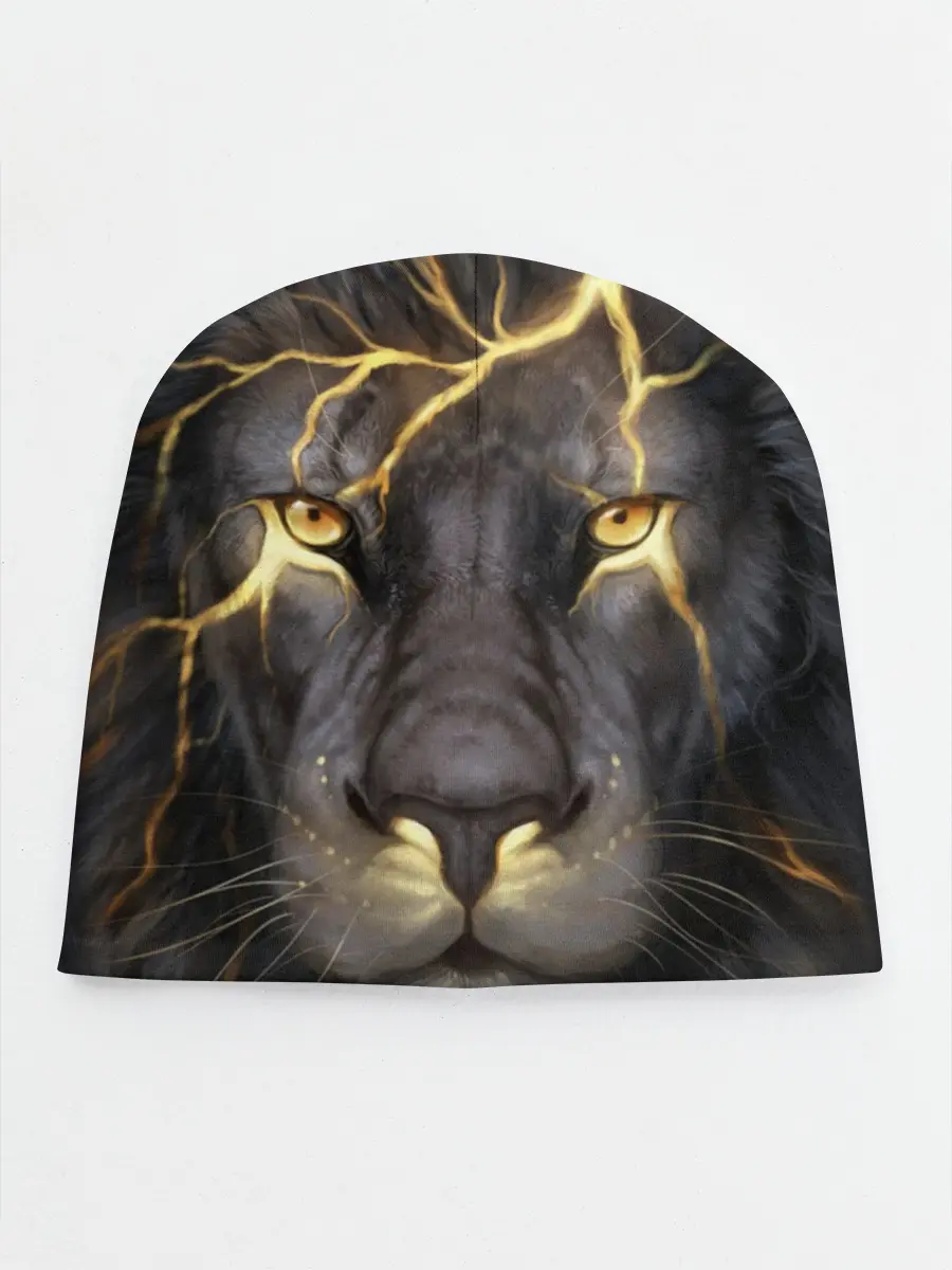 Детская шапка / Лев с молнией