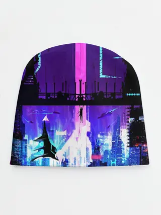 Детская шапка / CYBERPUNK
