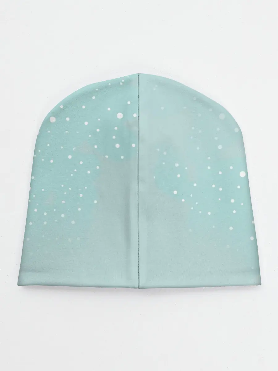 Детская шапка / олень и Дед Мороз