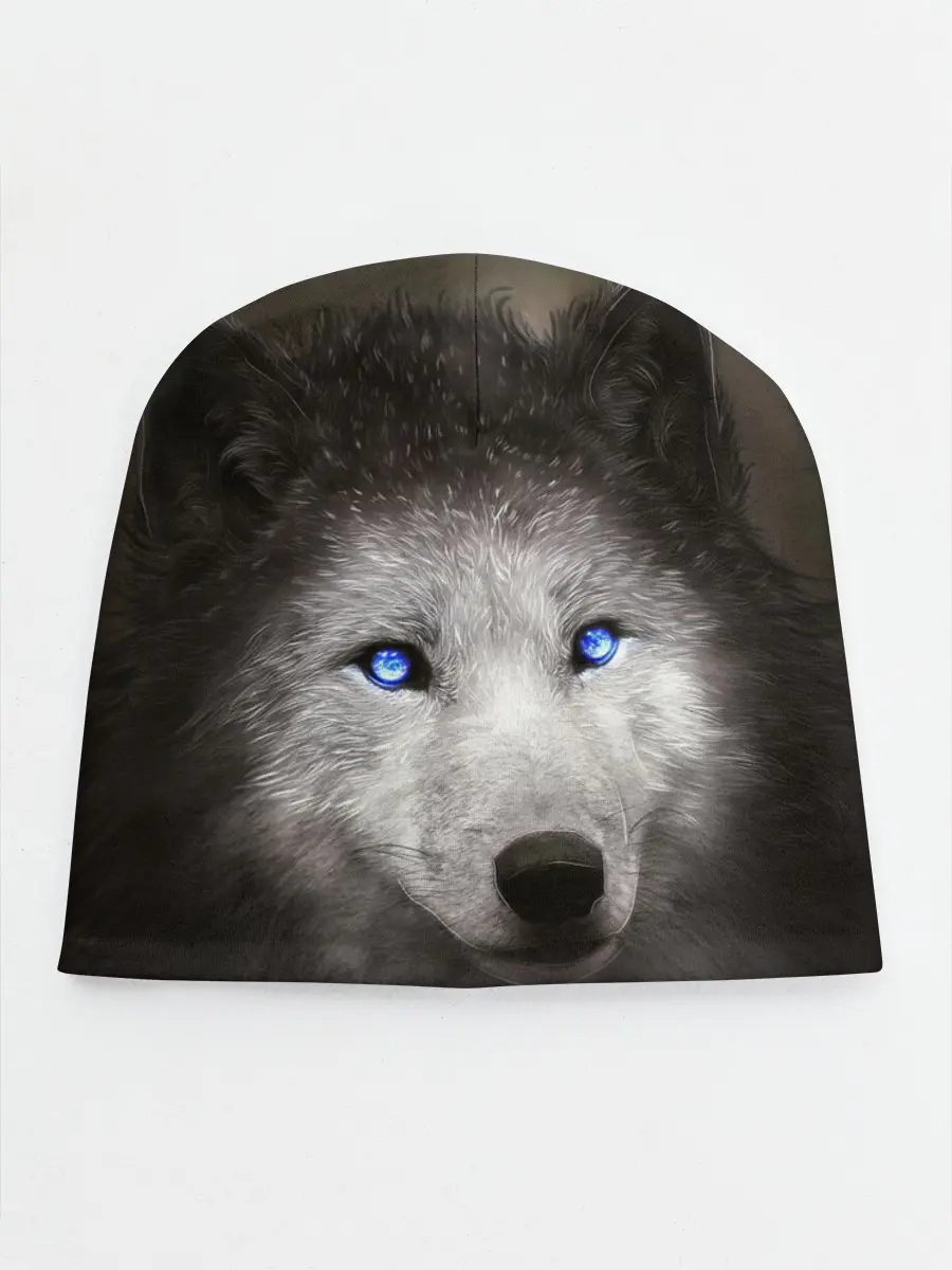 Детская шапка / Голубоглазый волк