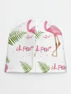 Детская шапка / Lil Peep pink flamingo