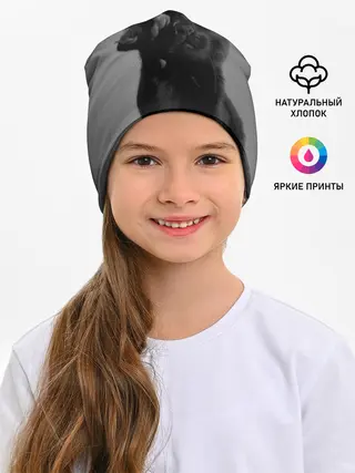 Детская шапка / Котик