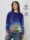 Женский свитшот / Космическое сияние