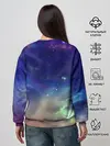 Женский свитшот / Космическое сияние