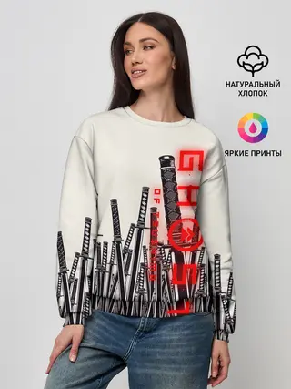 Женский свитшот / Призрак Цусимы