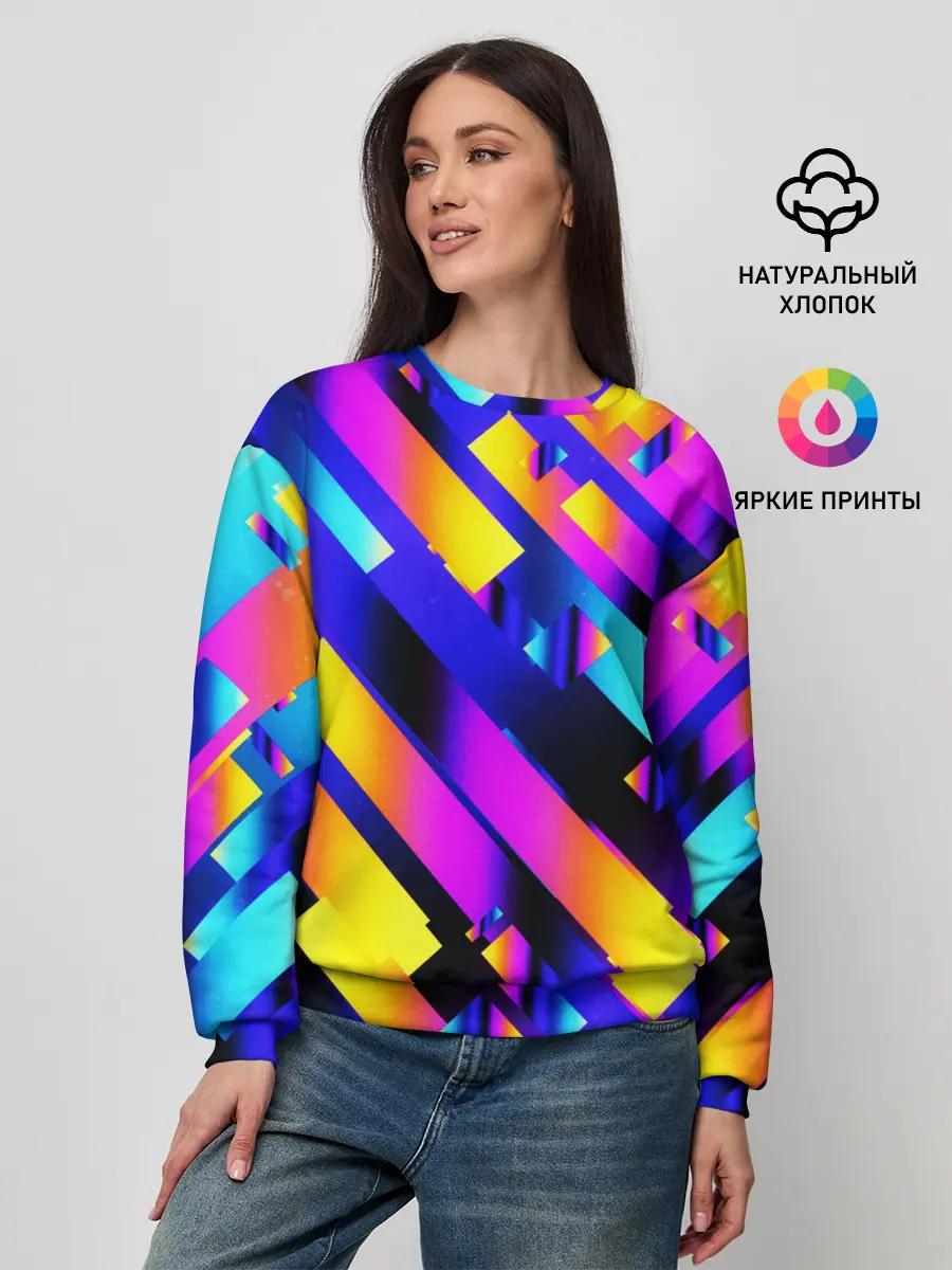 Женский свитшот / Rectangle