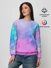 Женский свитшот / Акварельные пятна