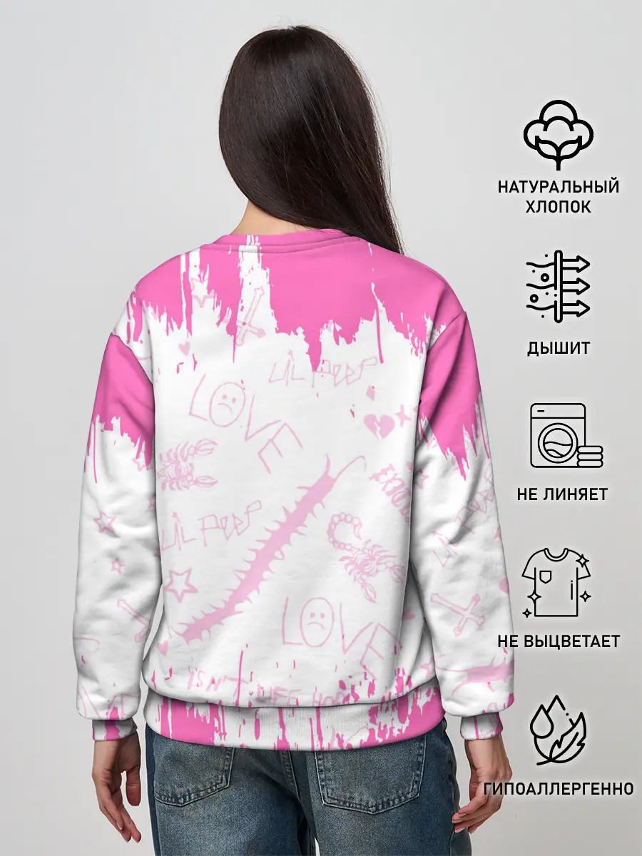 Женский свитшот / LIL PEEP / ЛИЛ ПИП