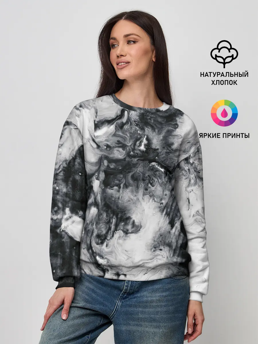 Женский свитшот / МРАМОР