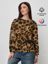 Женский свитшот / Леопард
