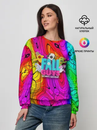 Женский свитшот / Fall Guys