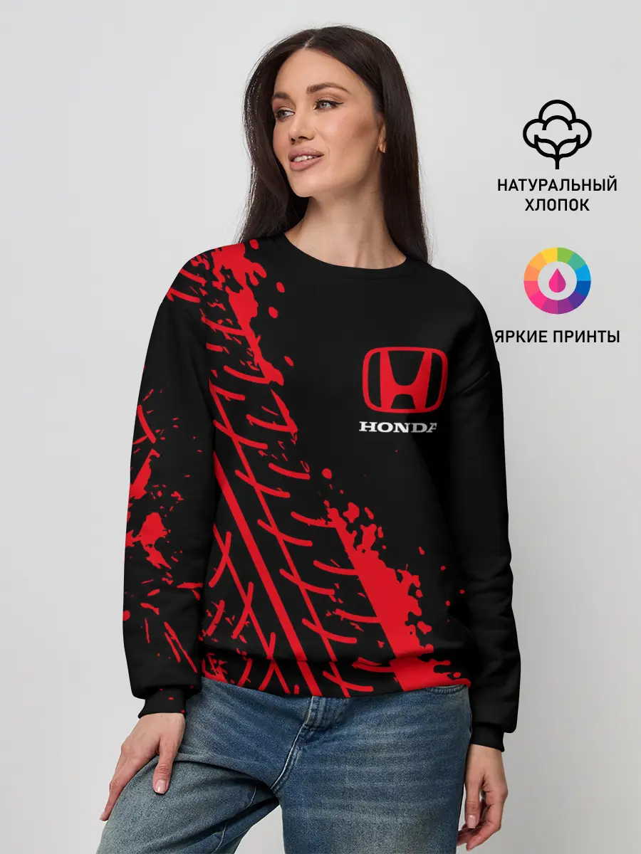 Женский свитшот / HONDA / ХОНДА