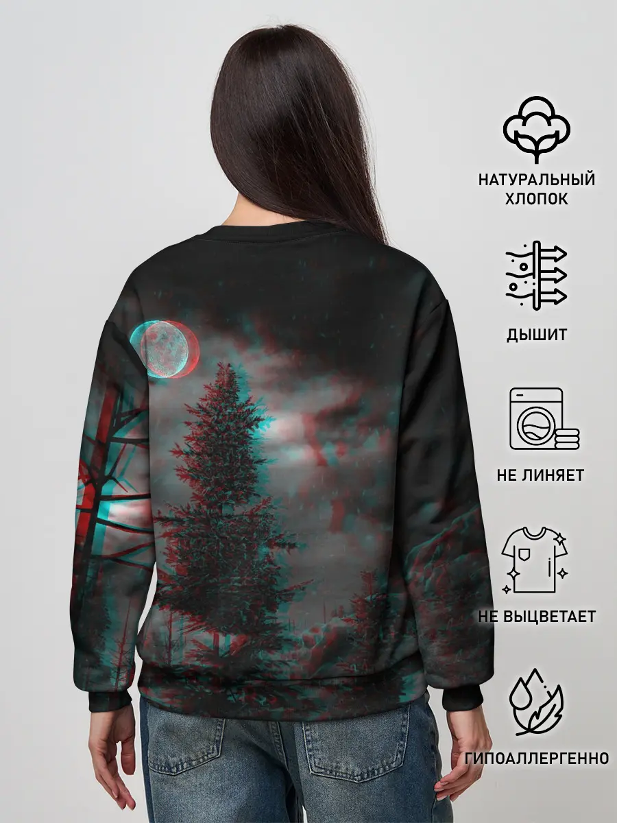 Женский свитшот / Siren Head Horror