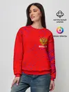 Женский свитшот / RUSSIA / РОССИЯ