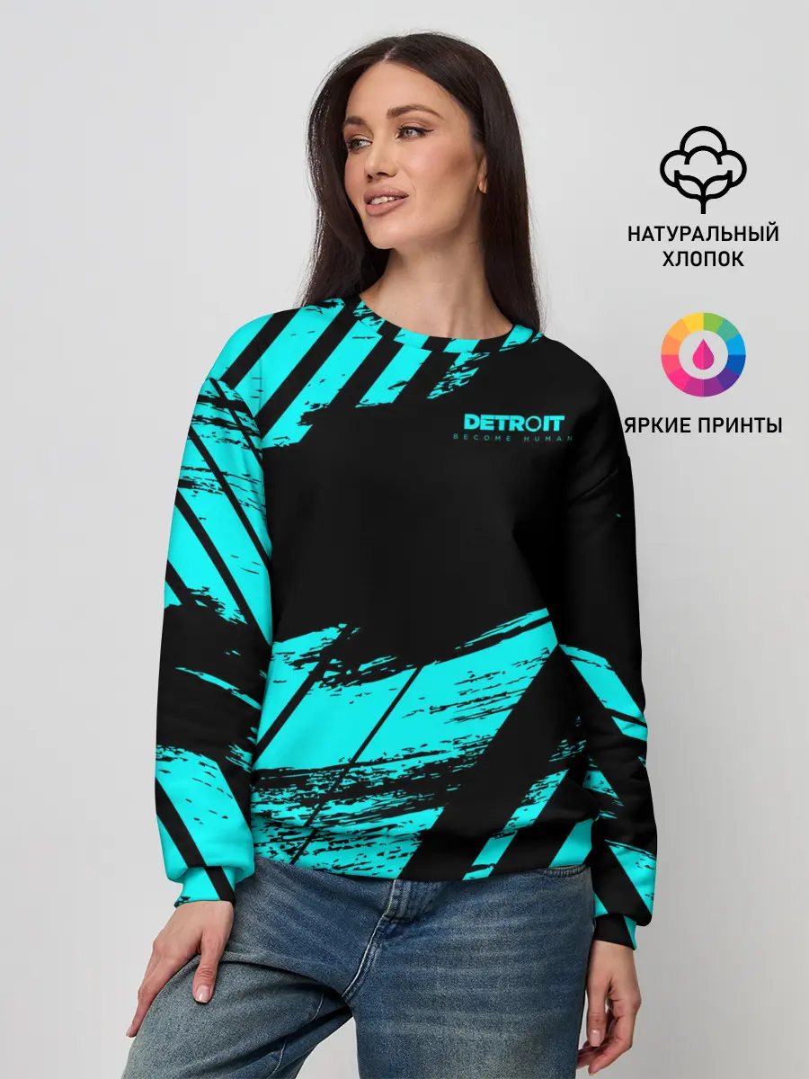 Женский свитшот / Detroit: Become Human