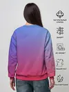Женский свитшот / ЯРКИЙ ГРДИЕНТ