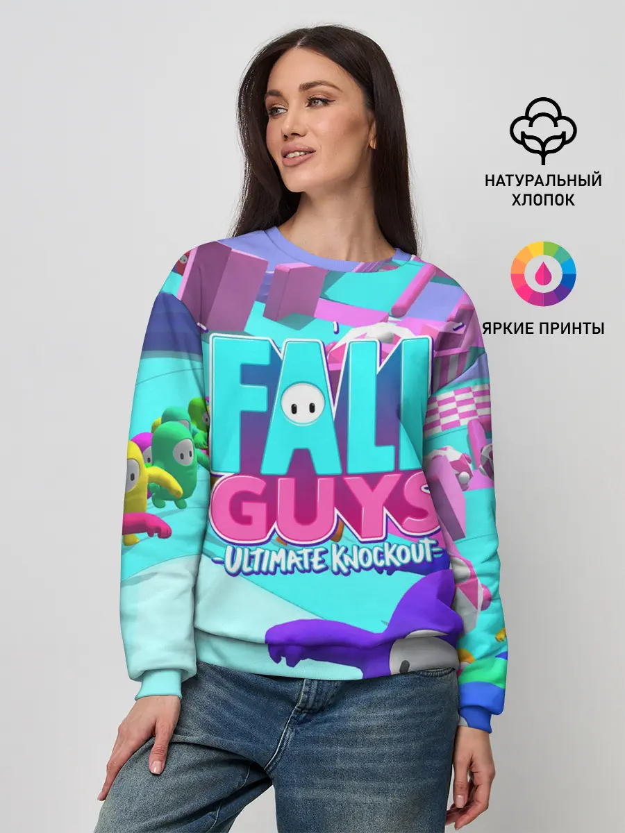 Женский свитшот / Fall Guys