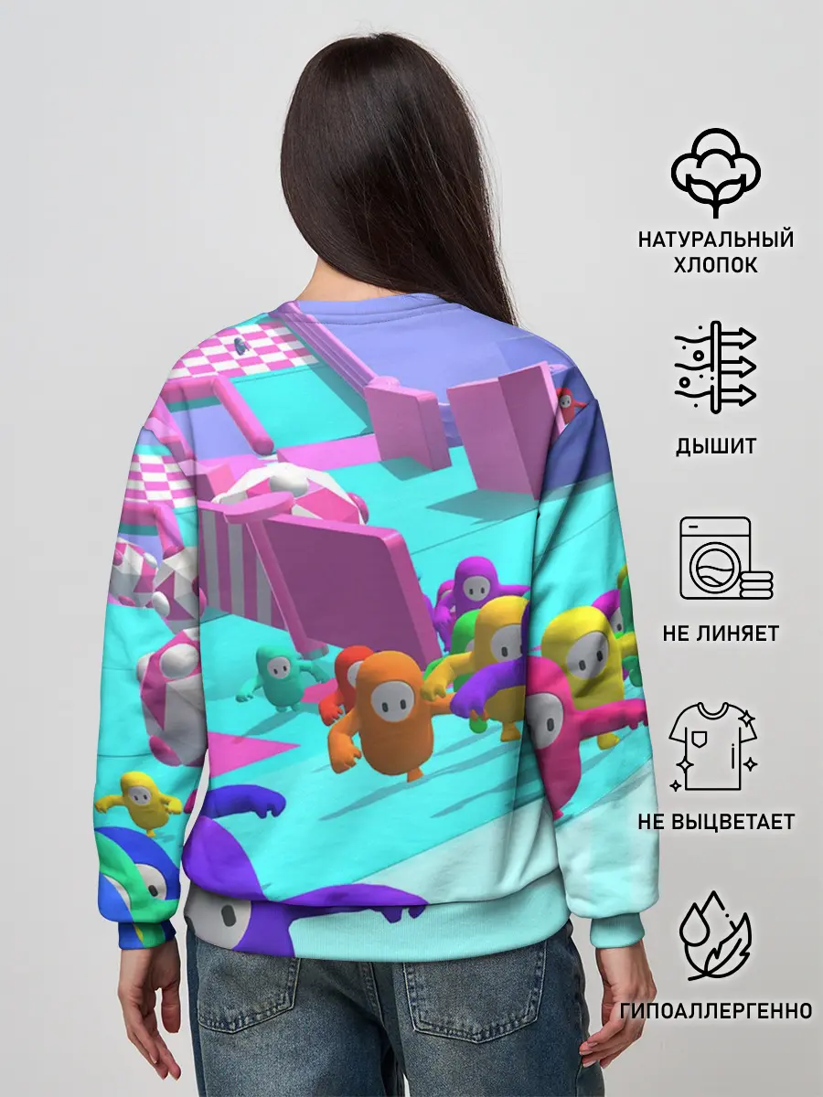 Женский свитшот / Fall Guys